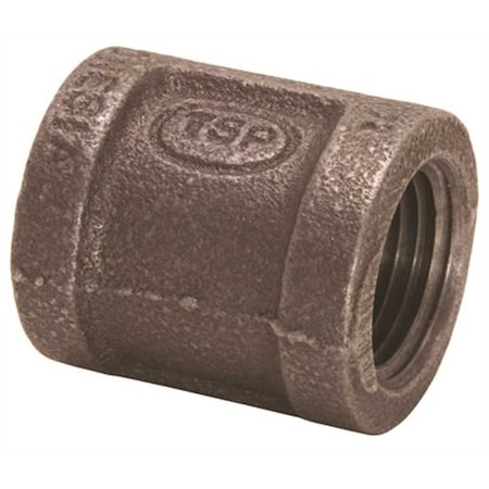 Proplus 1/2 Black Malleable Coupling 45085